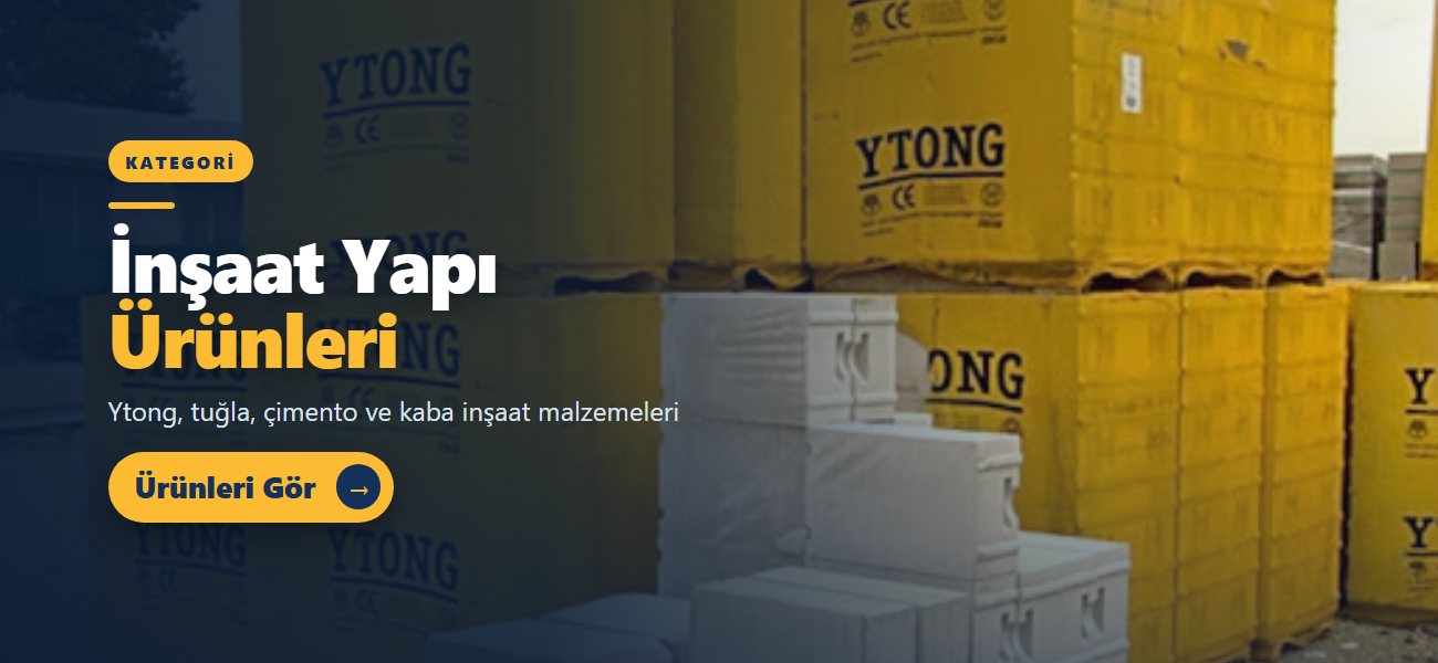 İnşaat yapı ürünleri – CNR Yapı Market
