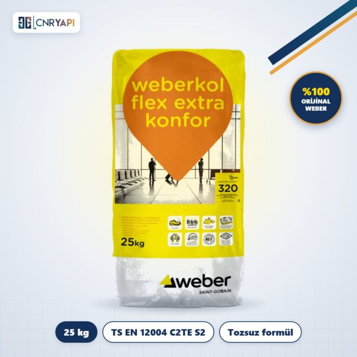 Weber.kol Flex Extra Konfor 25 kg Weber.kol Flex Extra Konfor 25 kg