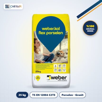 Weber.kol Flex Porselen Seramik Yapıştırıcı 25 kg
