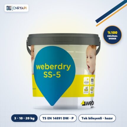 Weberdry SS-5 Su Yalıtım Malzemesi 3 kg / 10 kg / 20 kg