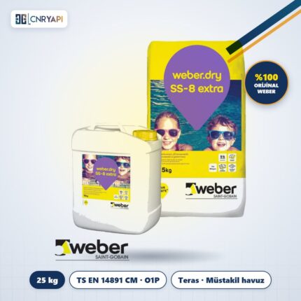 Weberdry SS-8 Extra Su Yalıtım Malzemesi 25 kg