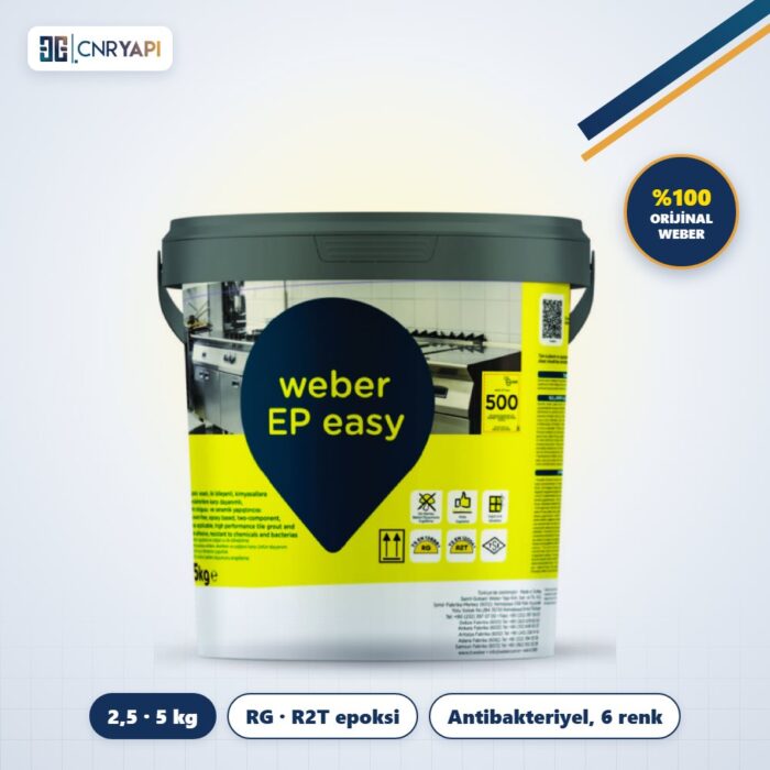 WeberEP Easy Epoksi Derz Dolgu 2,5 kg / 5 kg WeberEP Easy Epoksi Derz Dolgu 2,5 kg / 5 kg